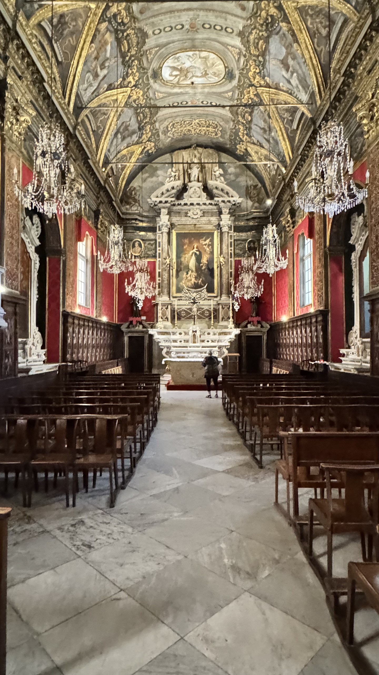Intérieur d’église à Bastia